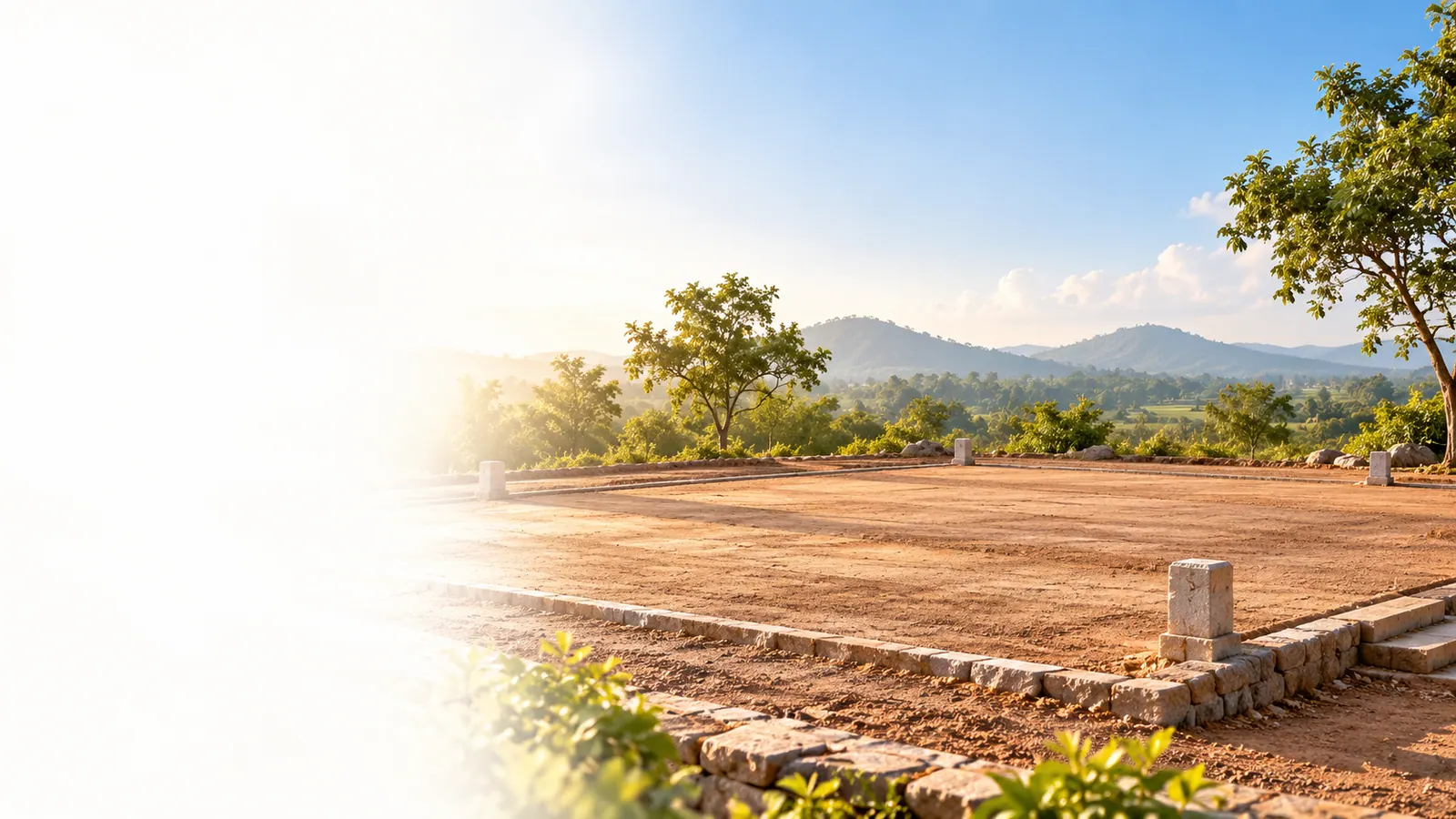 Land and site